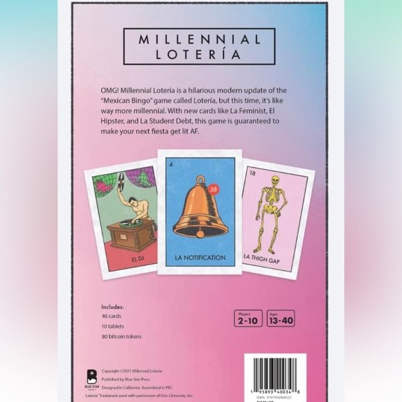 Millennial Loteria NWT: Family Fiesta Edition - Picture 3 of 4